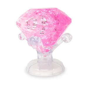 3D Crystal Puzzle - Gem (Pink): 43 Pcs