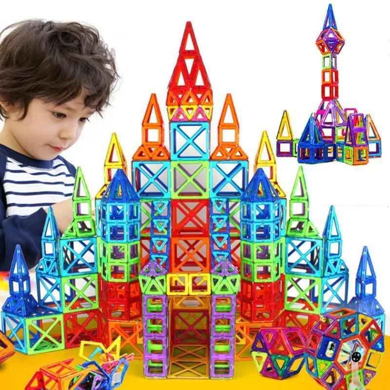 3D Magnetic Building Blocks - Set