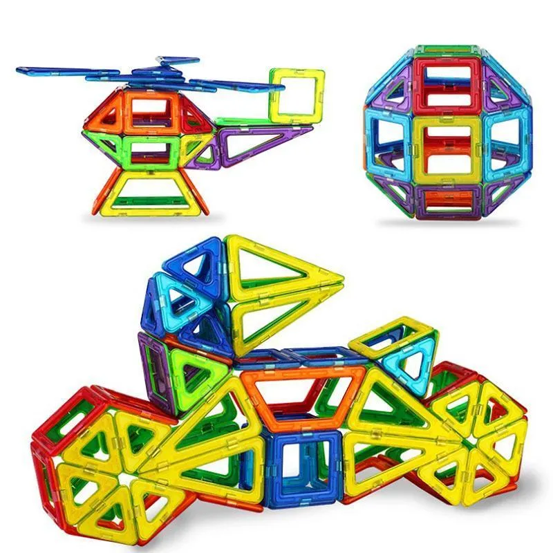 3D Magnetic Building Blocks - Set