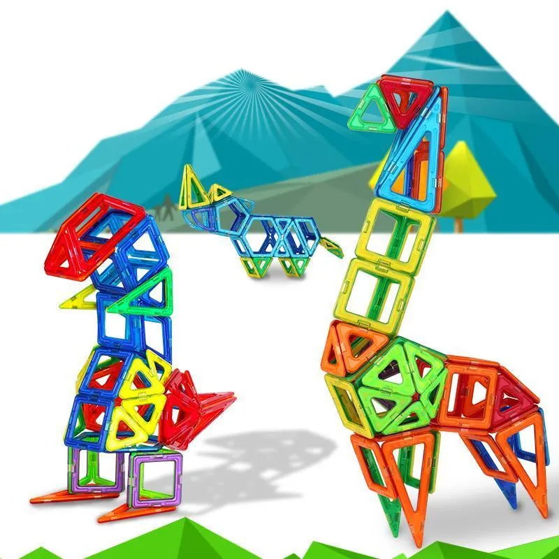 3D Magnetic Building Blocks - Set