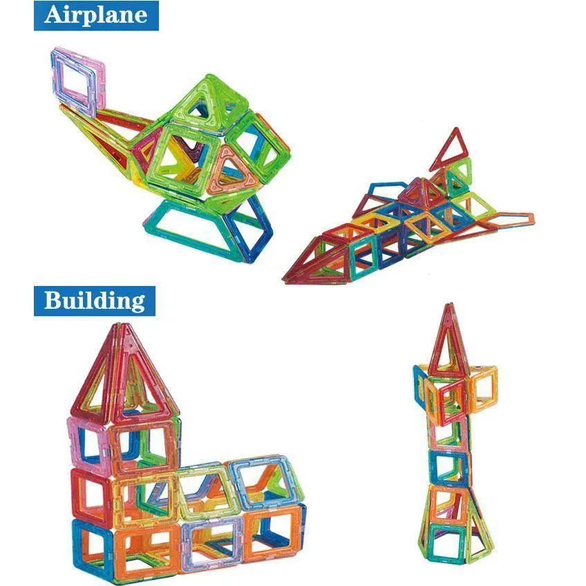 3D Magnetic Building Blocks - Set