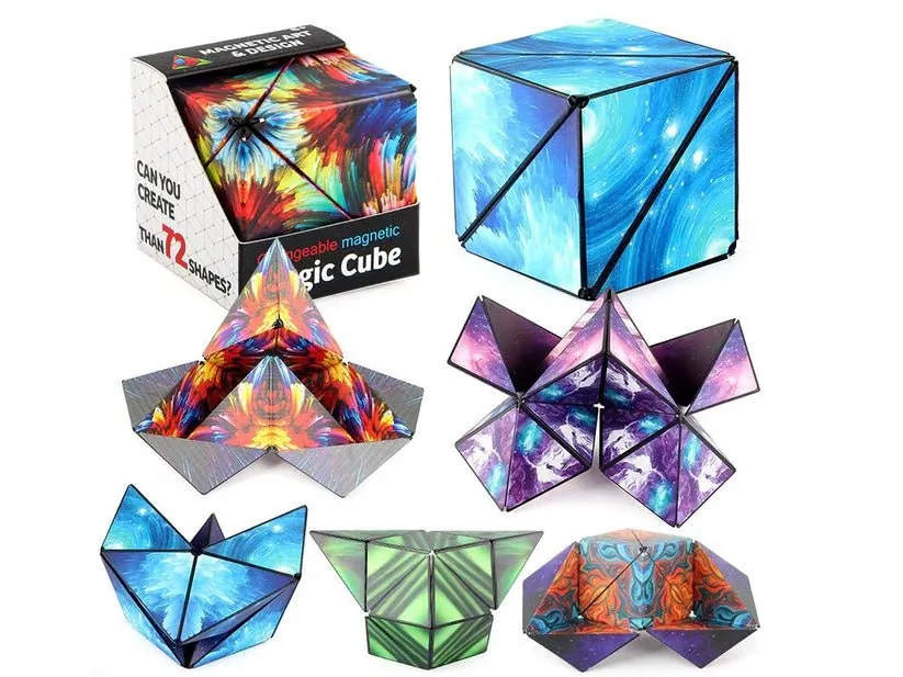 3D Magnetic Cube Shape Shifter