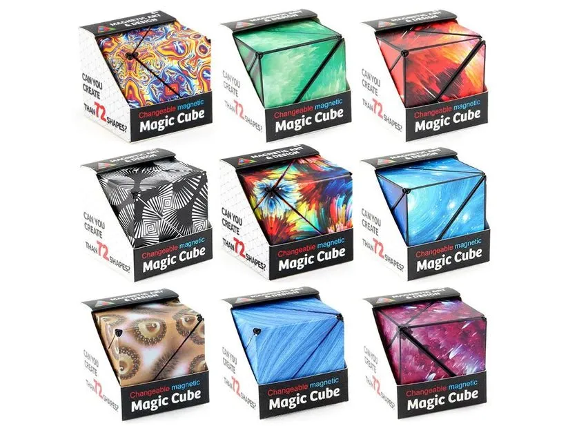 3D Magnetic Cube Shape Shifter