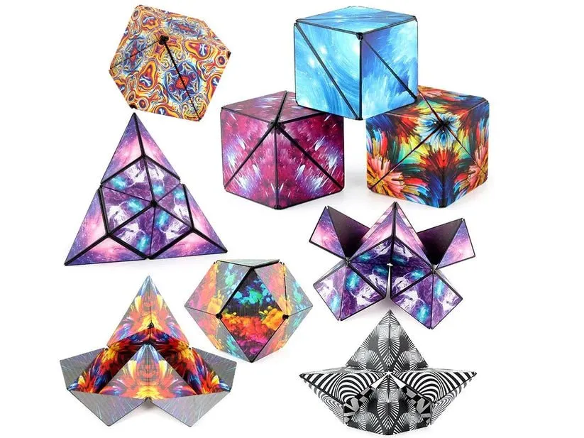 3D Magnetic Cube Shape Shifter