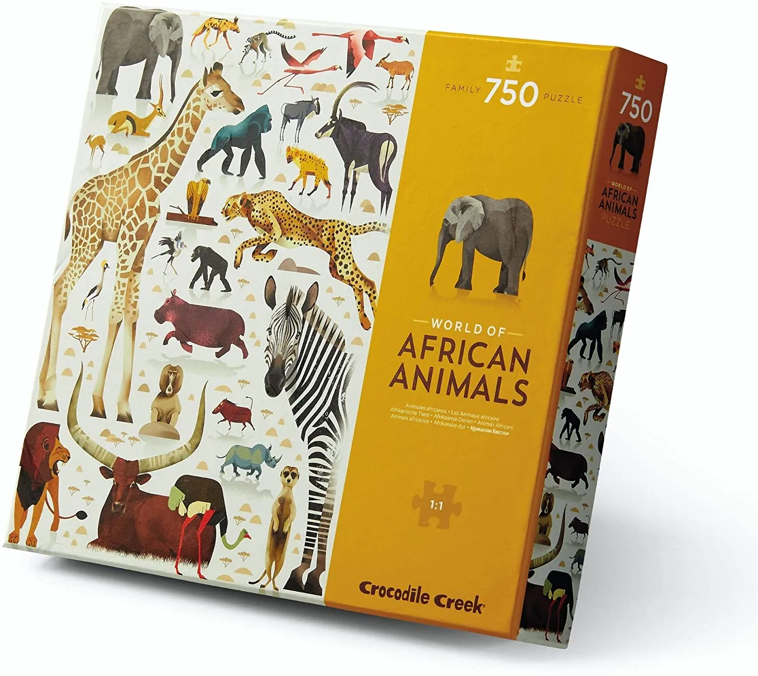 750 pc world of african animals| puzzle