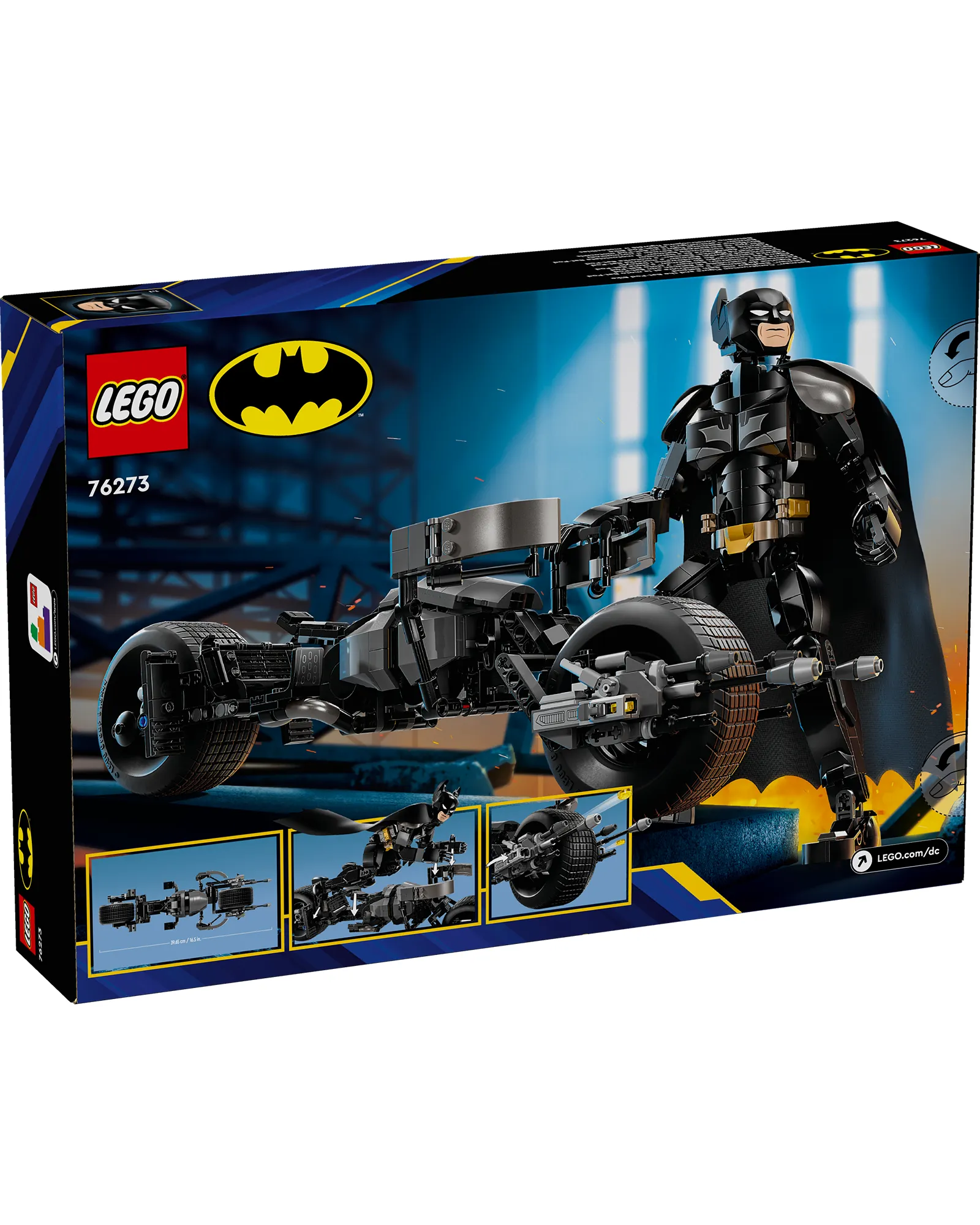 76273 Batman Construction Figure and the Bat-Pod Bike