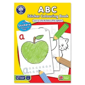 ABC Alphabet - Sticker and Colouring Activity Book by Orchard Toys