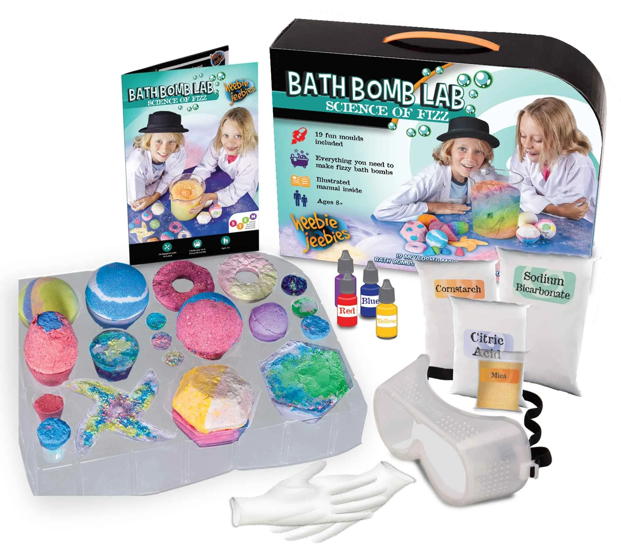 Bath Bomb Lab DIY Kids Science Kit