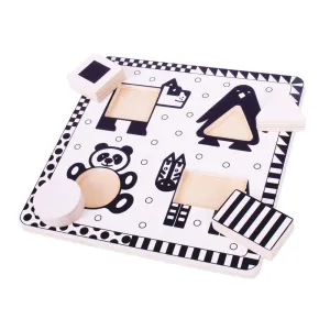 Black & White Puzzles Set of 2 (pk23)