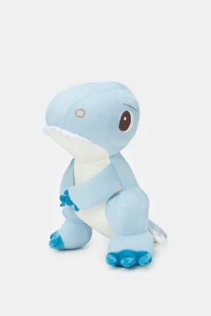 Blue Plush Embellished Dinosaur (25Cm)