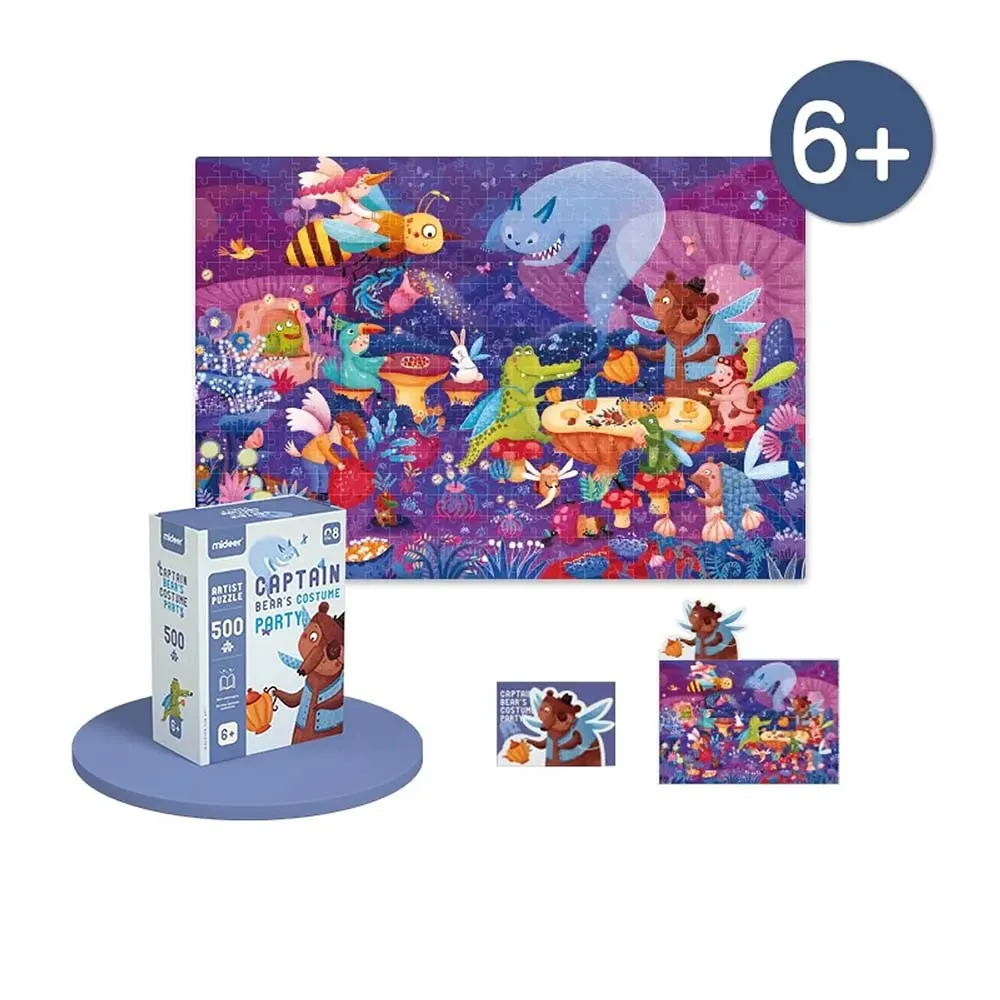 Captain Bear's Costume Party Puzzle 500pc