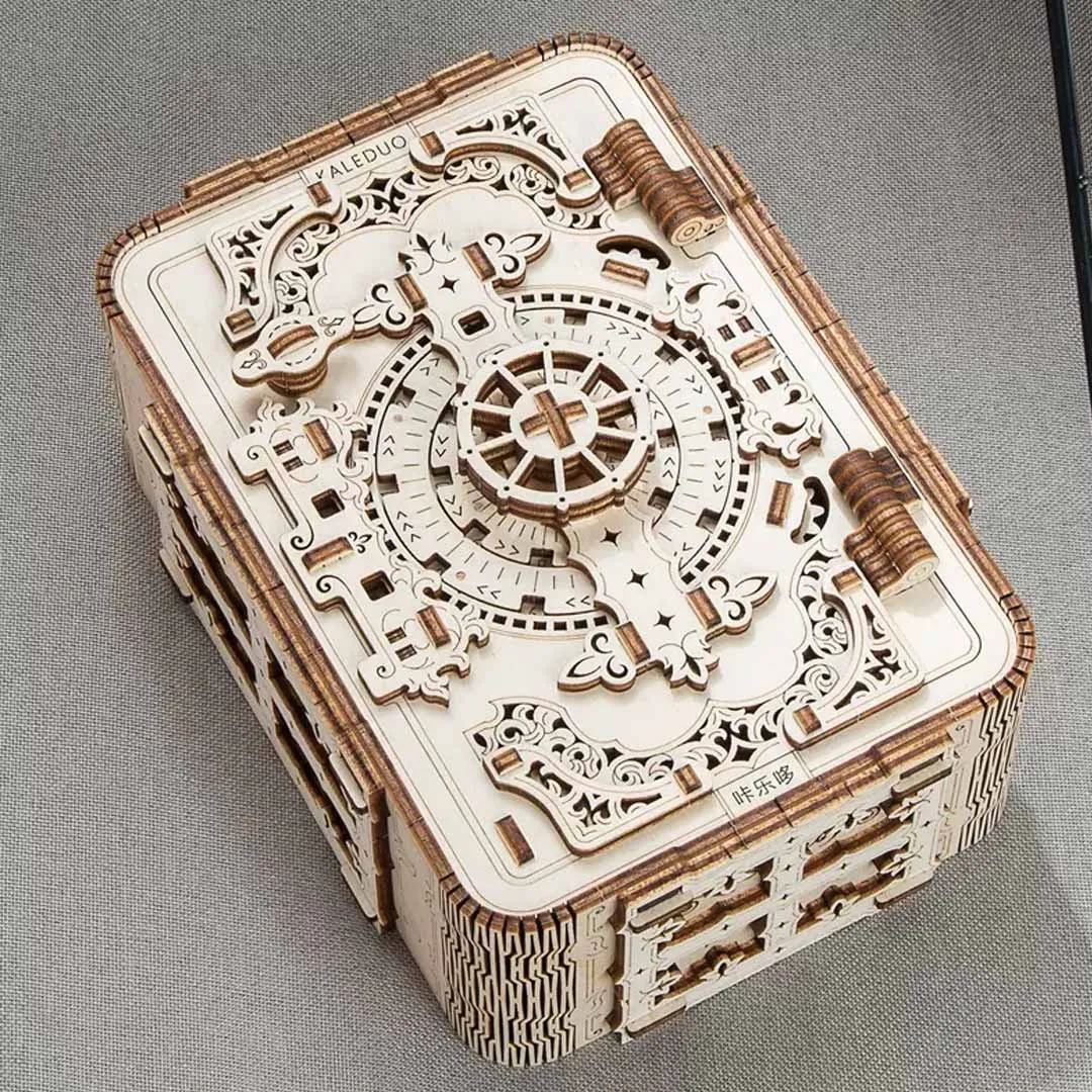 Cipher Box Wooden 3D Puzzles