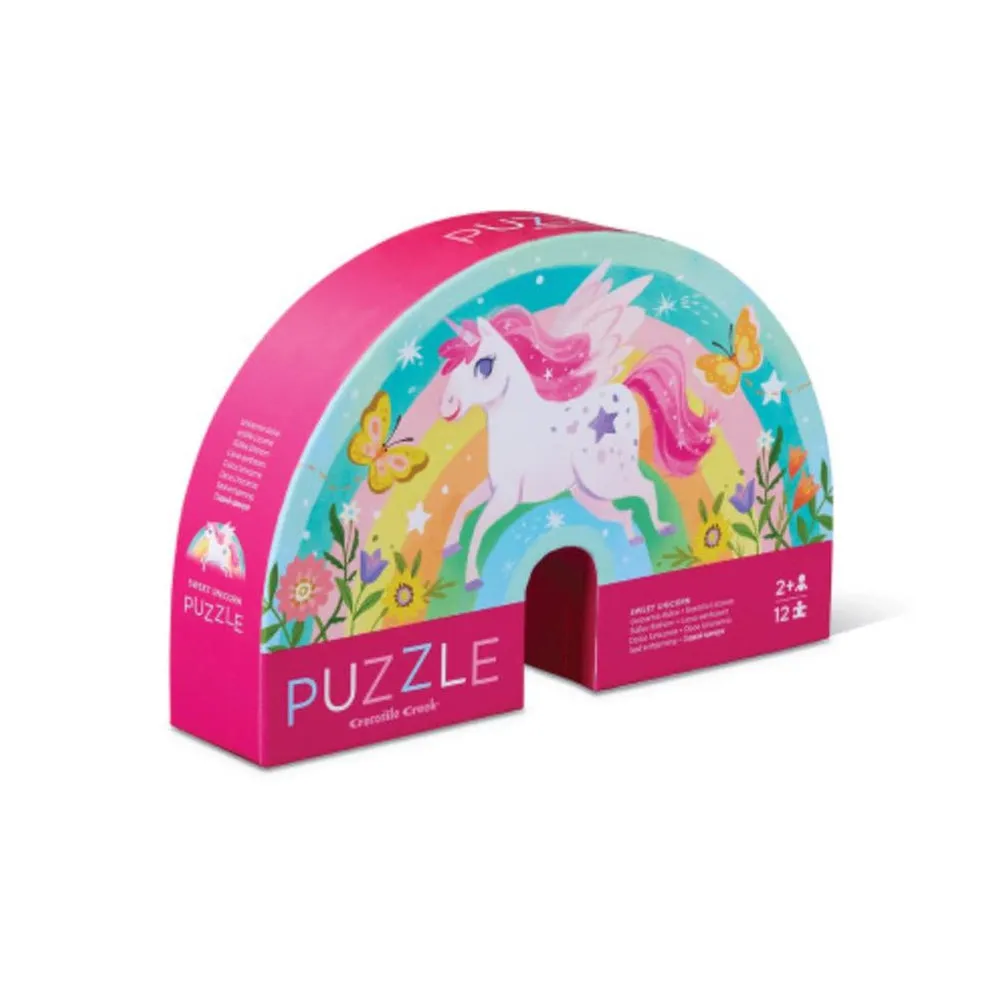 Crocodile Creek sweet unicorn 12 pc puzzle