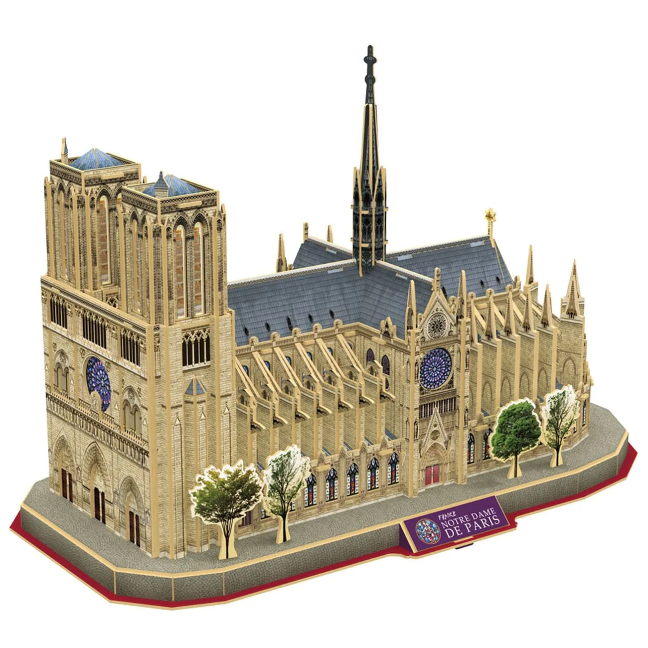 Cubic Fun National Geographic 3D Puzzle Notre-Dame De Paris Paris