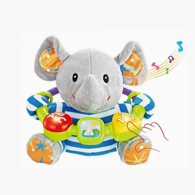 Cute Musical Plush Elephant for Kids