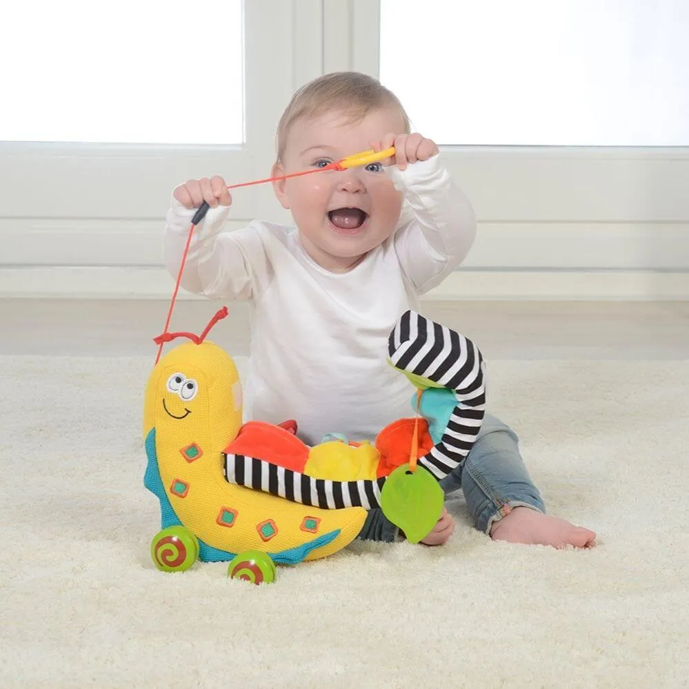 Dolce Toys Pull Along Colour Snail