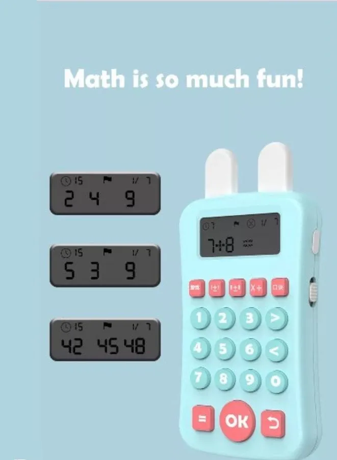 Electronic Children's Arithmetic Practice Teaching Calculator Kids Toys