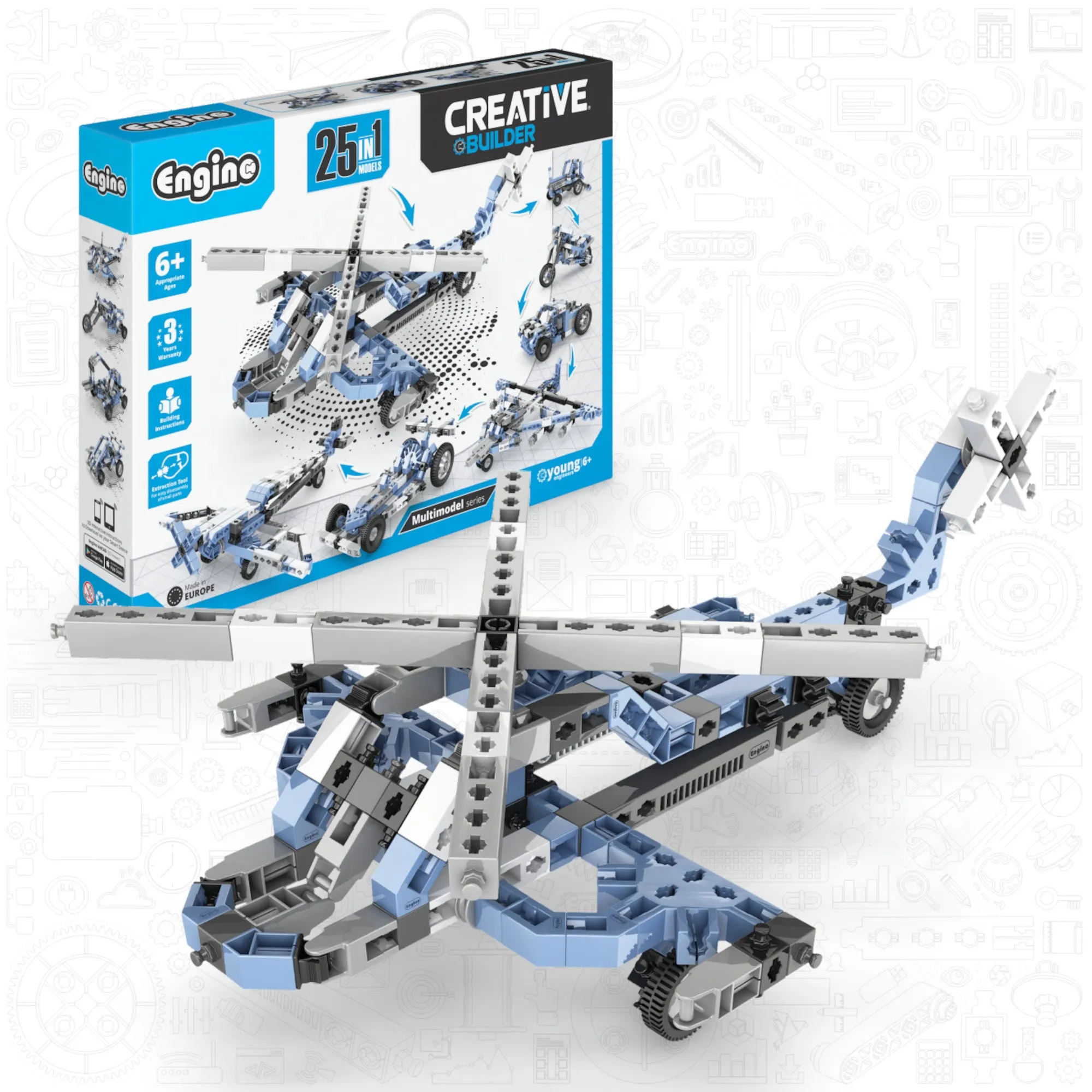 Engino Creative Builder 25 Models Multimodel Set