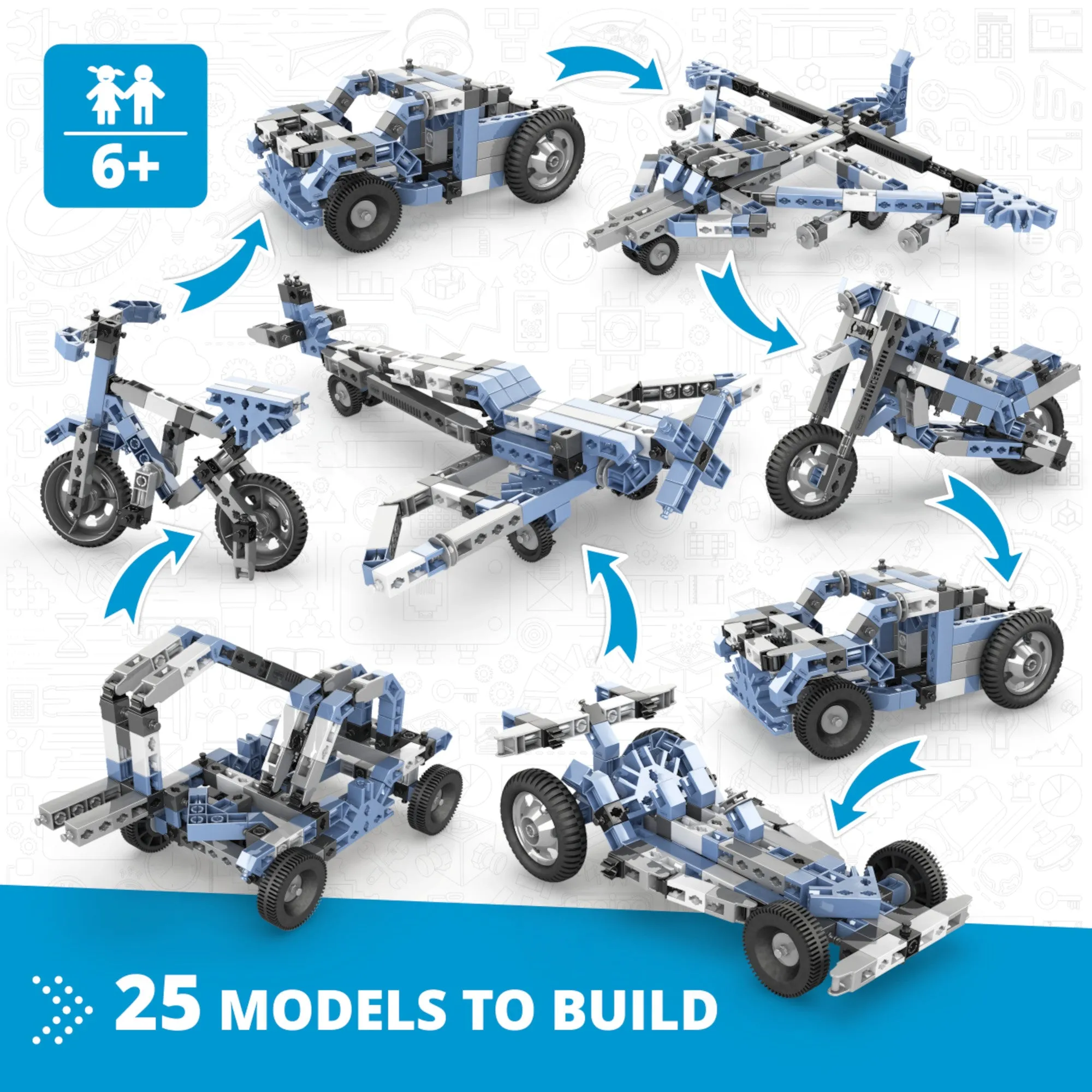 Engino Creative Builder 25 Models Multimodel Set