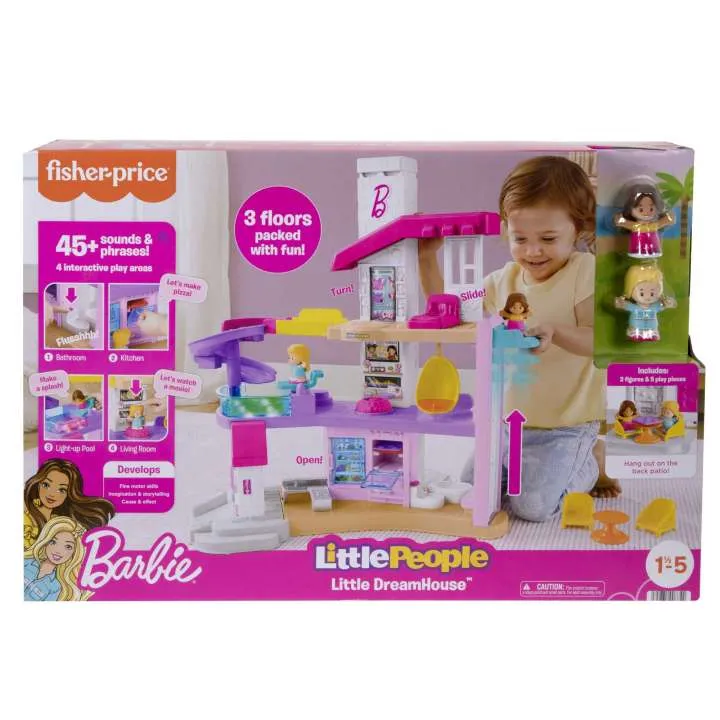 Fisher Price - Barbie Little Dreamhouse By Little People - English & French Version