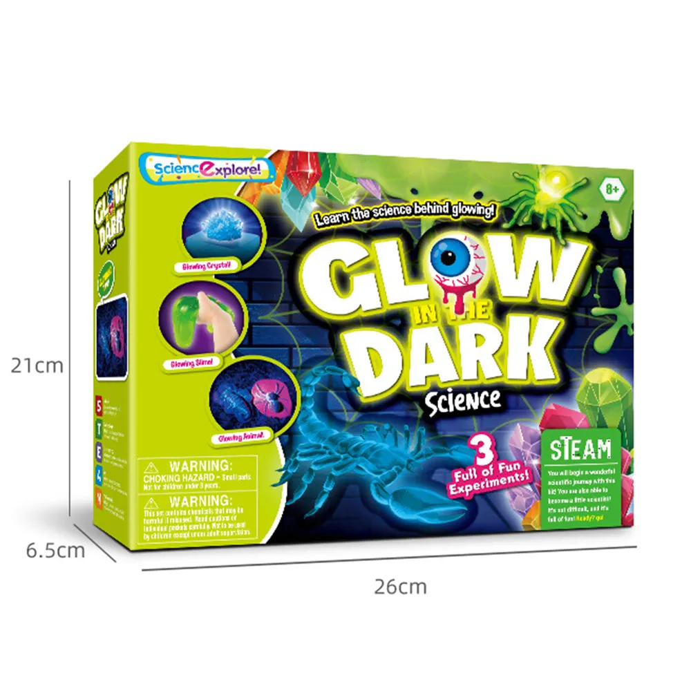 Funny Luminous Crystal Experiment Set Educational Toys, TO0022