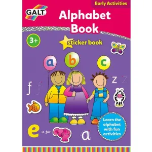 Galt Toys Home Learning Alphabet Sticker Book