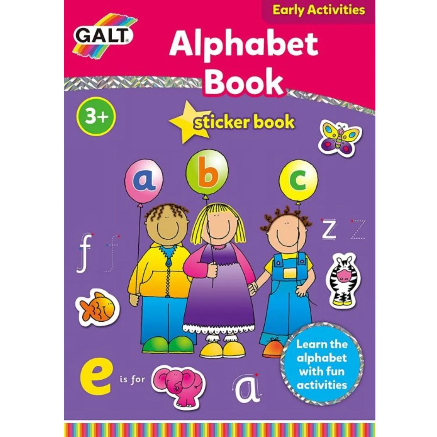 Galt Toys Home Learning Alphabet Sticker Book