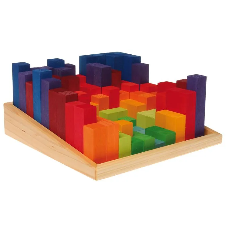 Grimm's Large Stepped Counting Blocks