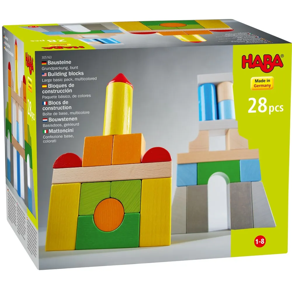 HABA Building blocks Basic pack multicolored