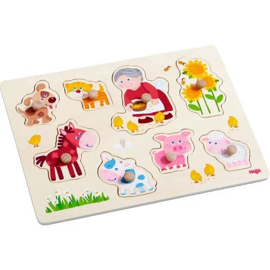 HABA Clutching puzzle Granny Lena animals