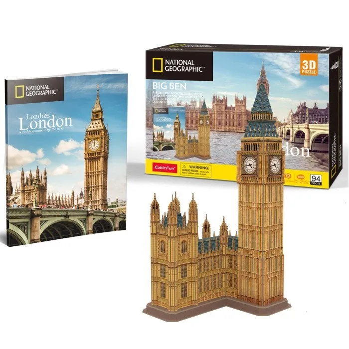 Holdson 3D Puzzle National Geographic Big Ben-London