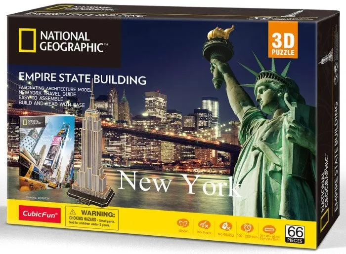 Holdson 3D Puzzle National Geographic New York-Empire State