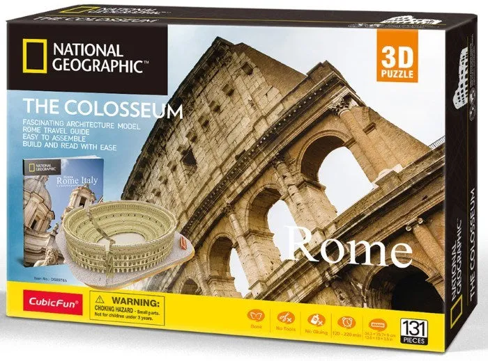 Holdson 3D Puzzle National Geographic Rome-The Colosseum