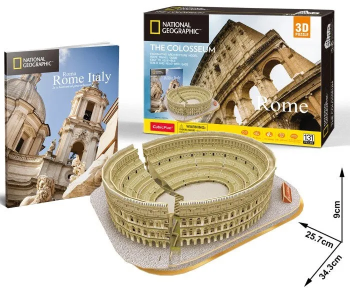 Holdson 3D Puzzle National Geographic Rome-The Colosseum