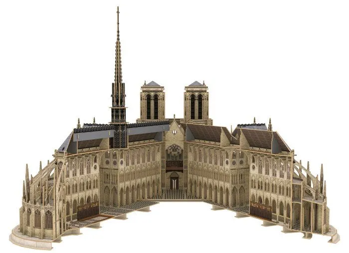 XXL Holdson 3D Puzzle of Notre Dame de Paris - Large Scale Model Kit