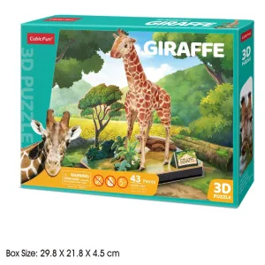 Holdson Animal Pals Giraffe 3D Puzzle