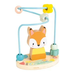 Janod Wooden Bead Maze Activity Toy - Fox