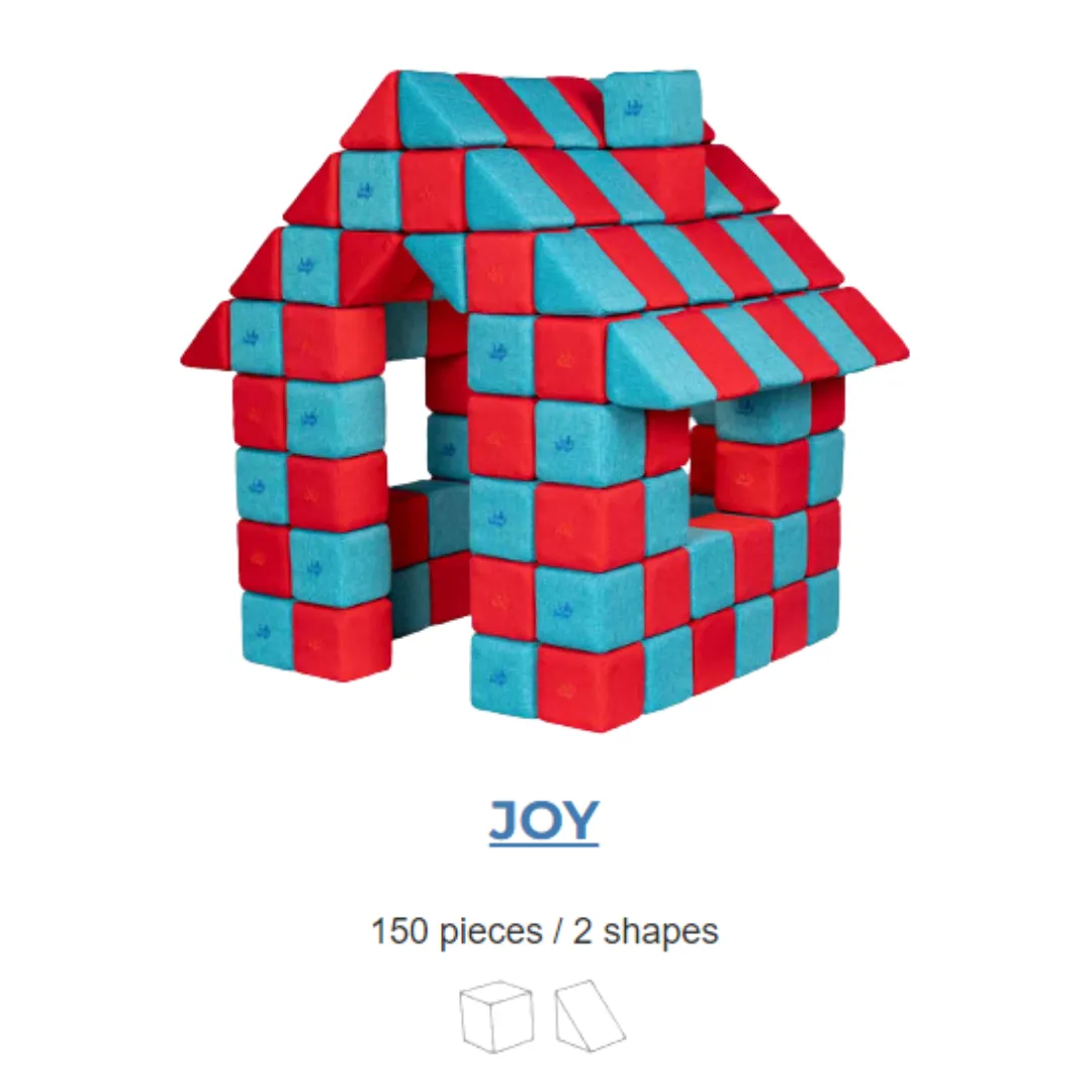 Jolly Heap Magnetic Blocks