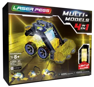 Laser Pegs 4-in-1 Mini Construction