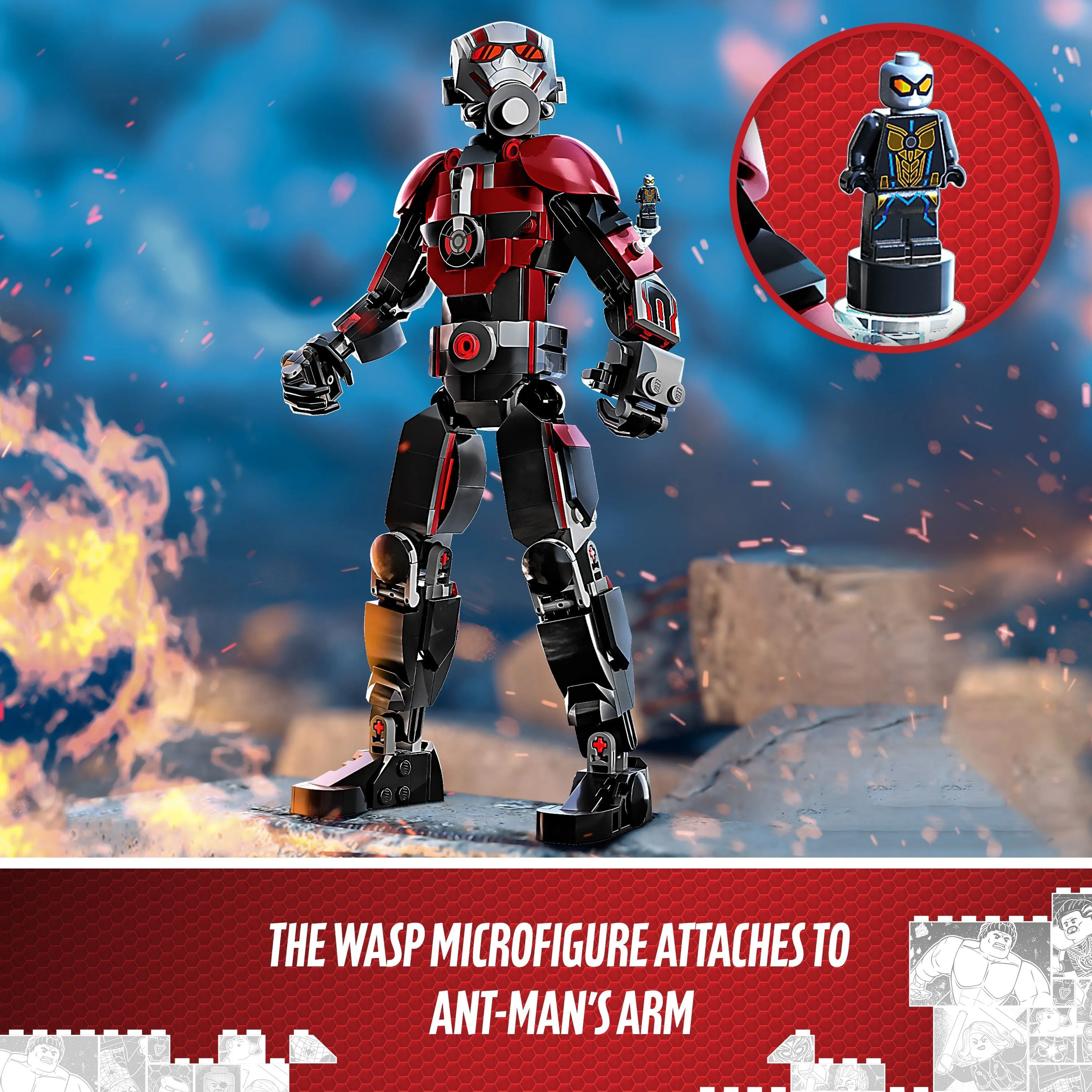 LEGO 76256 Super Heroes Ant-Man Construction Figure