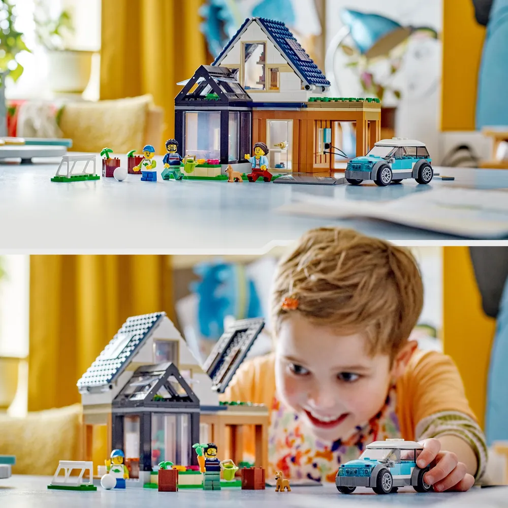 LEGO CITY Family House and Electric Car 60398