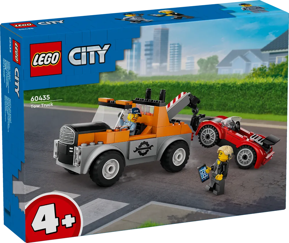 LEGO City Tow Truck and Sports Car Repair 60435