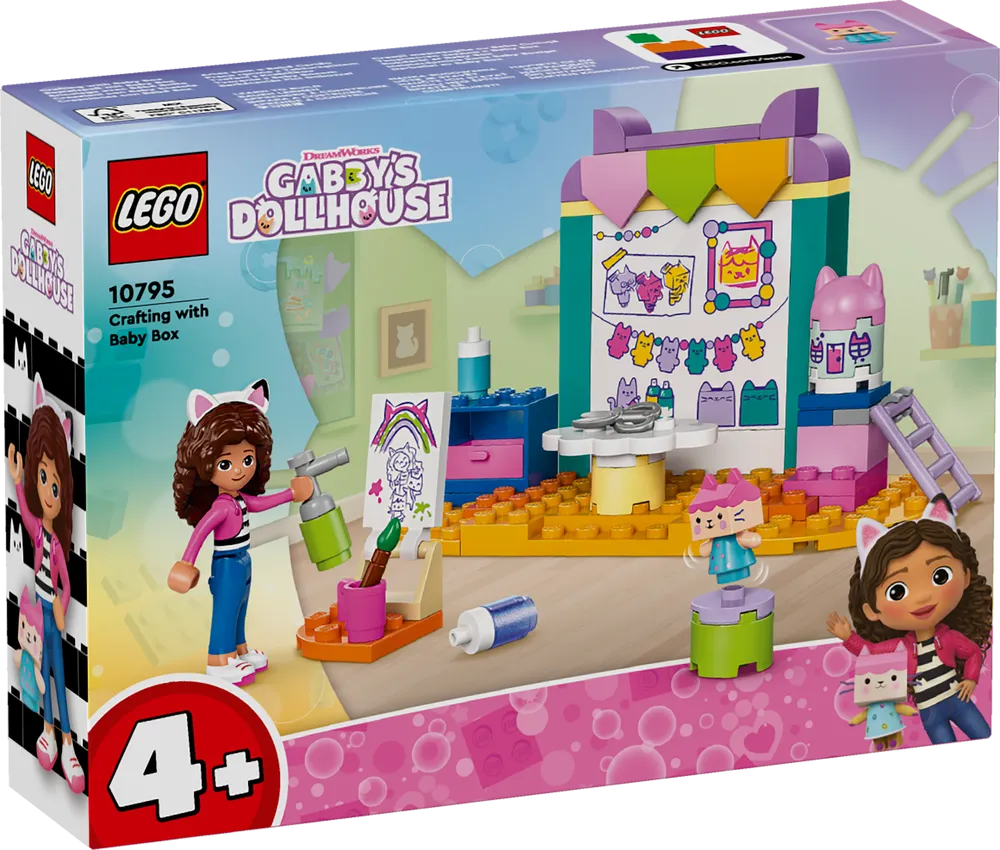 LEGO Gabbys Dollhouse Crafting with Baby Box 10795