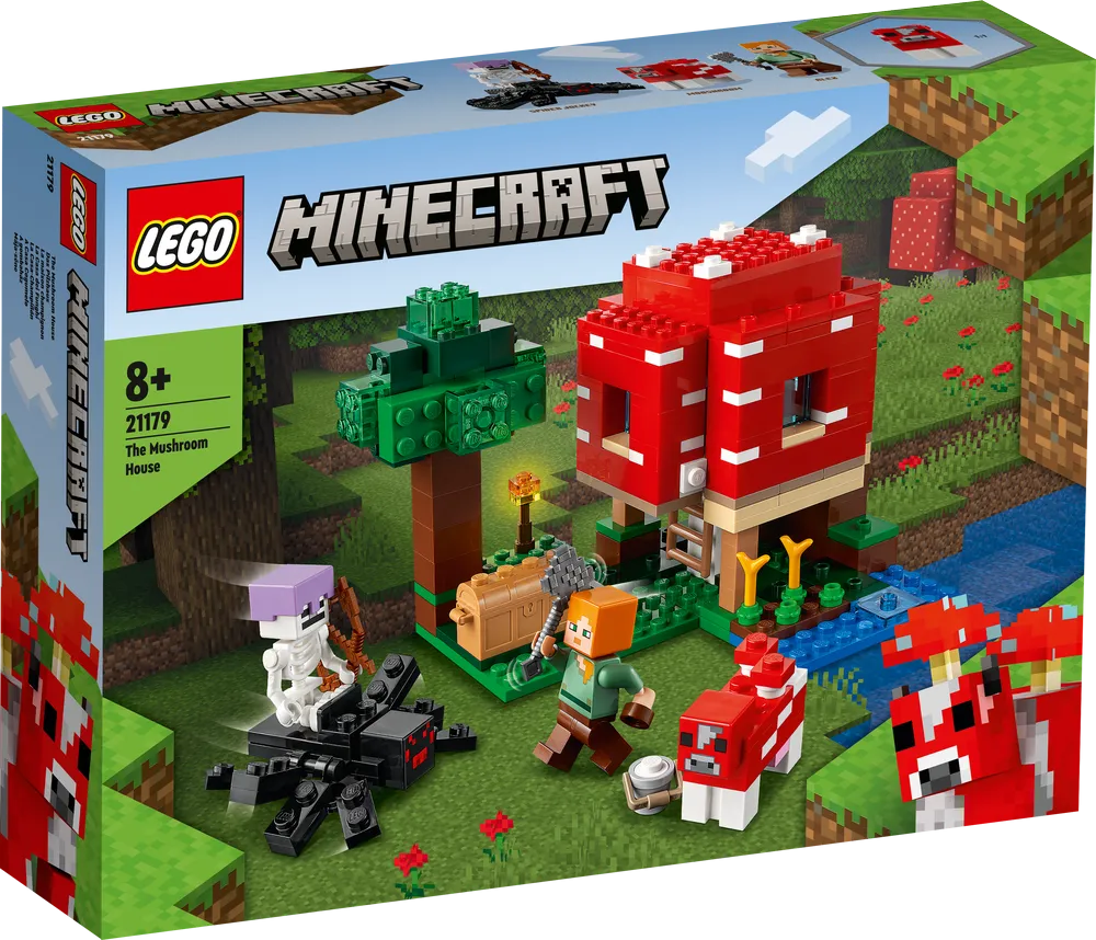 LEGO Minecraft The Mushroom House 21179