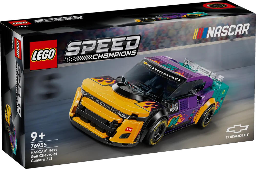 LEGO Speed Champions NASCAR Next Gen Chevrolet Camaro ZL1 76935