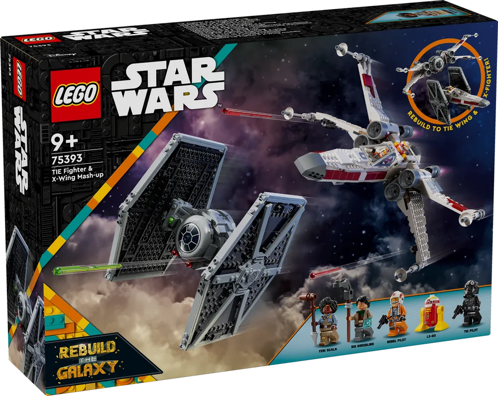 LEGO Star Wars TIE Fighter & X-Wing Mash-up 75393