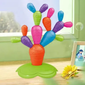 Magnetic Cactus shaped Matching Block | 16 Pcs