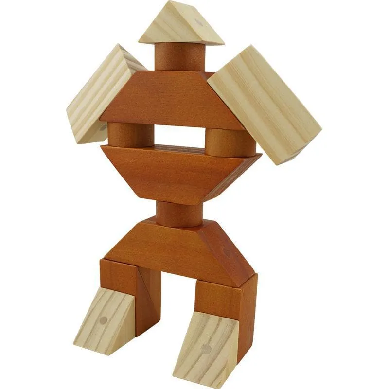 Magnetic Wooden Shapes