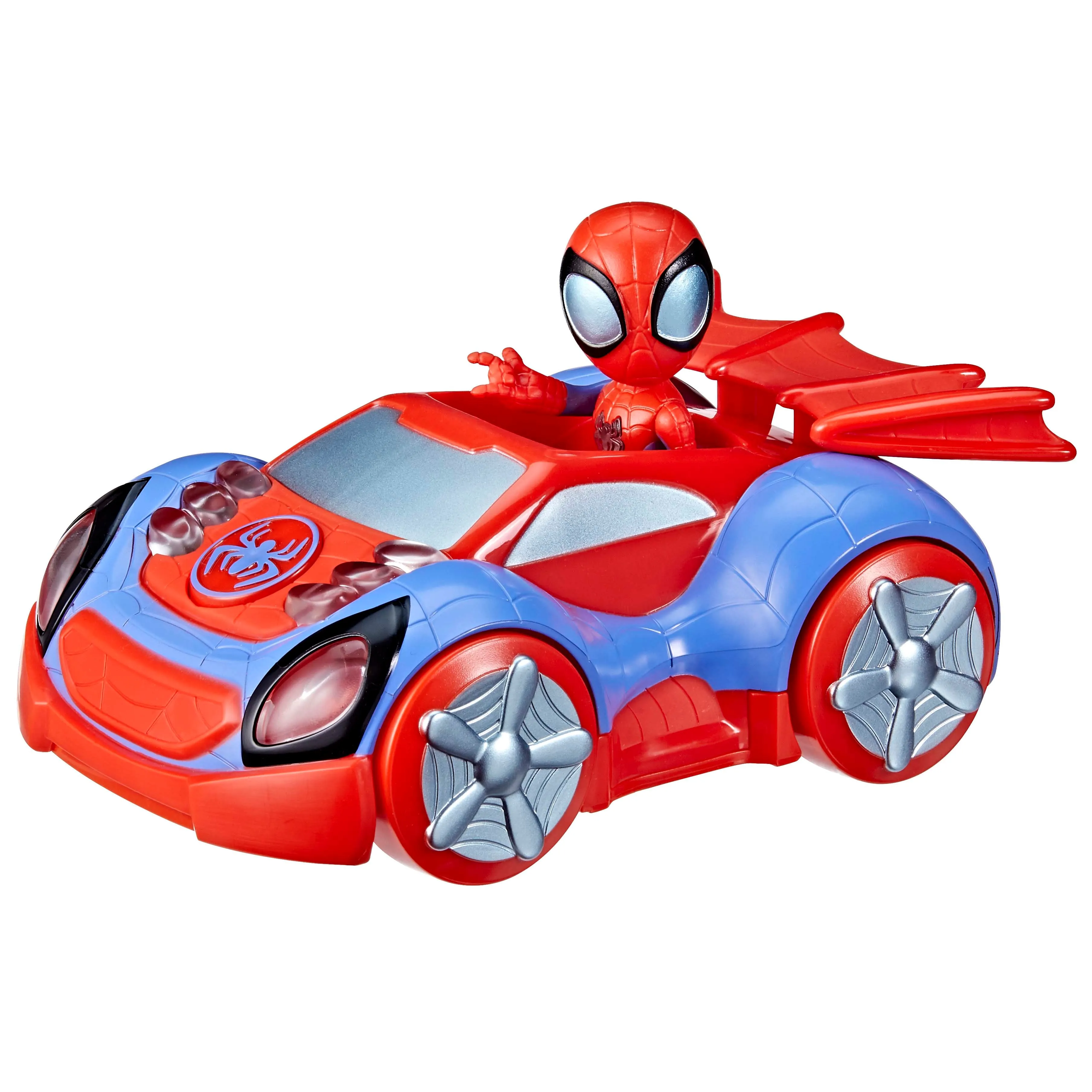 Marvel Spidey And His Amazing Friends Glow Tech Vehicle Assorted