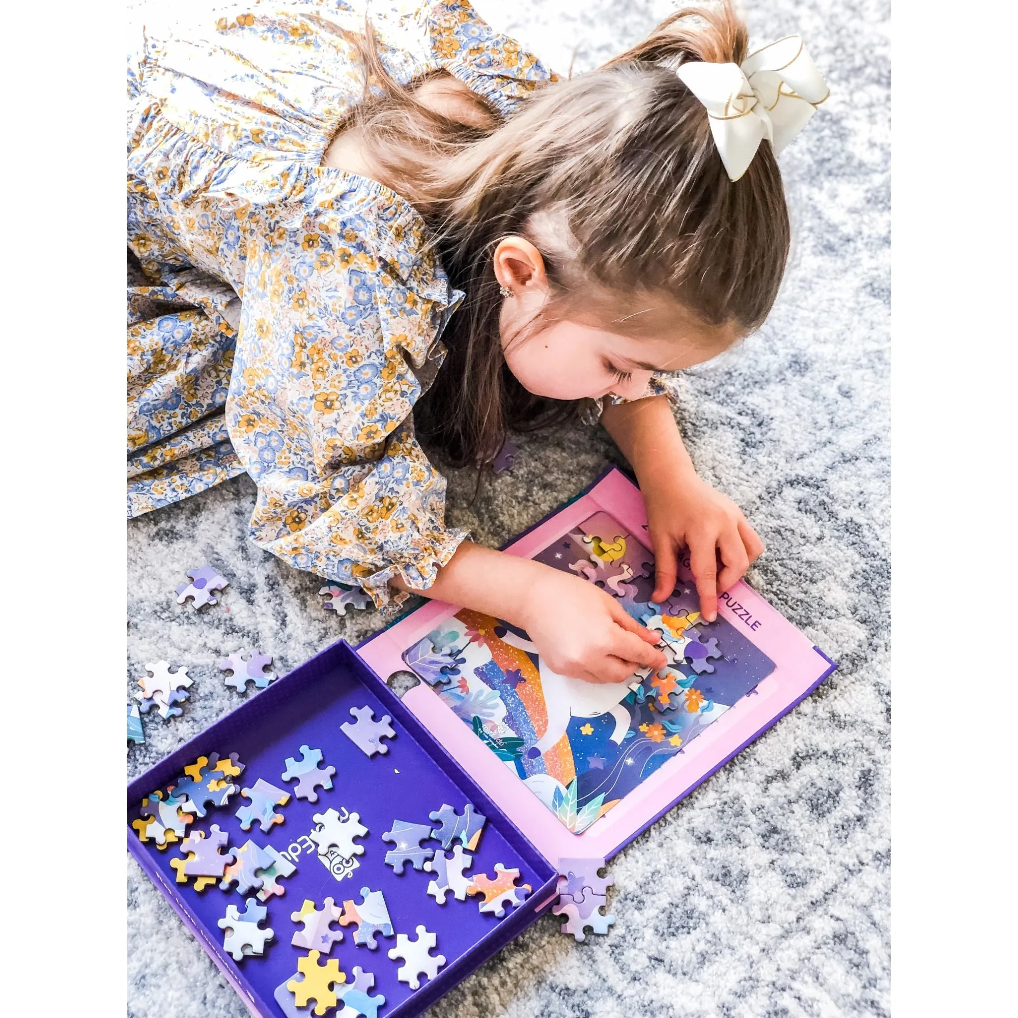 MierEdu 2-In-1 Magnetic Puzzles - Unicorn & Mermaid